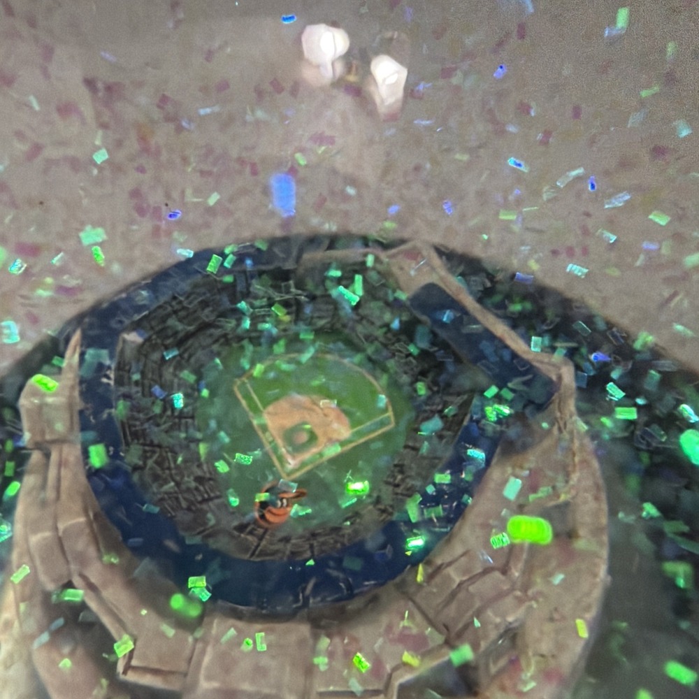 Baltimore Orioles Camden Yards Stadium Snow Globe Bottle Opener MLB Collectible - Picture 3 of 6